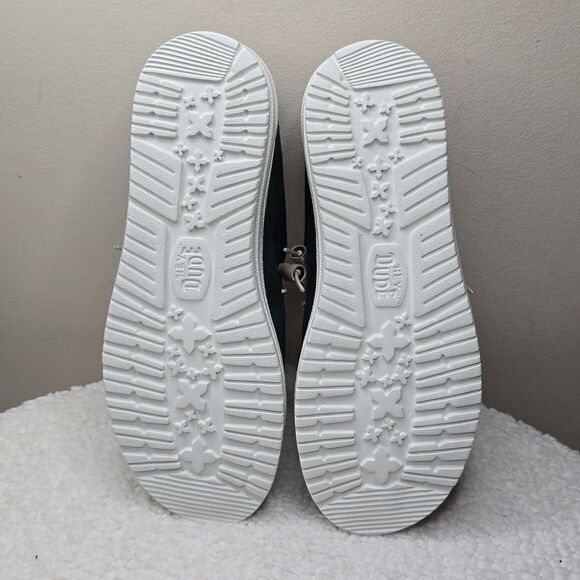 NWT Hey Dude Wally Buffalo Plaid Hunter Green Size 11 - Picture 5 of 9